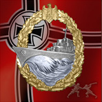 kriegsmarine destroyer badge