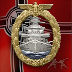kriegsmarine high sees fleet badge